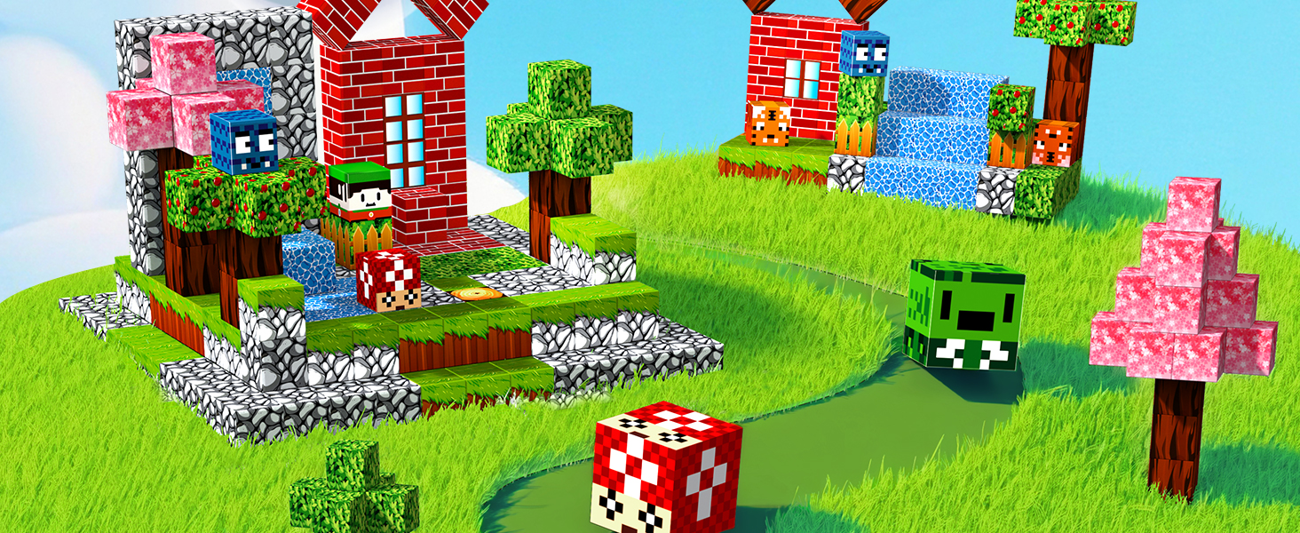 Magnetic Blocks- Forest World