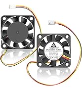 GDSTIME 40mm Fan 3 Pin, 12V 40x40x10mm Mini Computer PC Case DC Brushless Cooling Fan Replacement...