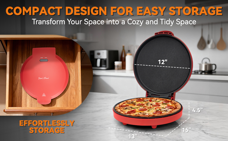 Compact Design For Easy Storage