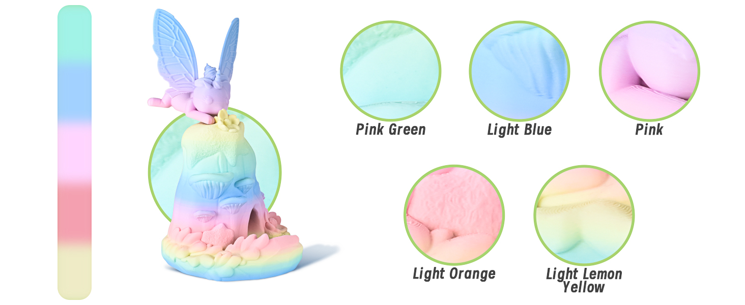 rainbow filament
