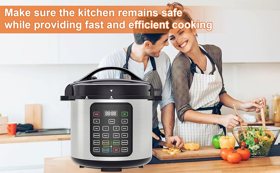 stainless steel pressure cooker 8 qt