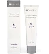 CariFree Fluoride Free Gel (Grape): Nano Hydroxyapatite Toothpaste | Neutralizes pH | Freshens Br...