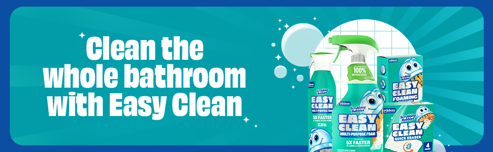 clean the whole bathroom