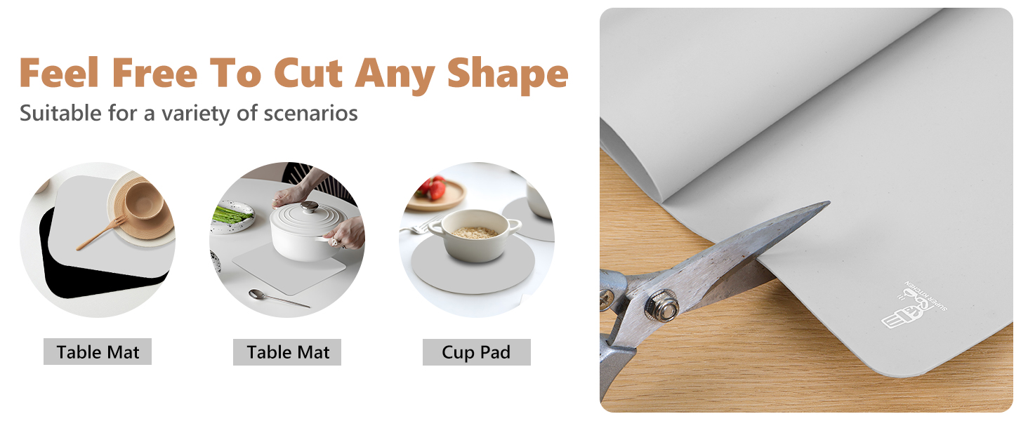 Feel free to cut any shape