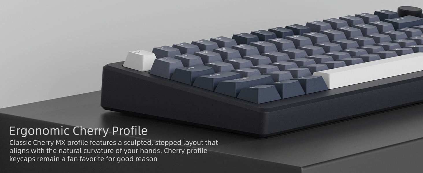 Womier Keyboard Keycaps - PBT Keycaps for Mechanical Keyboard Cherry Profile Key caps