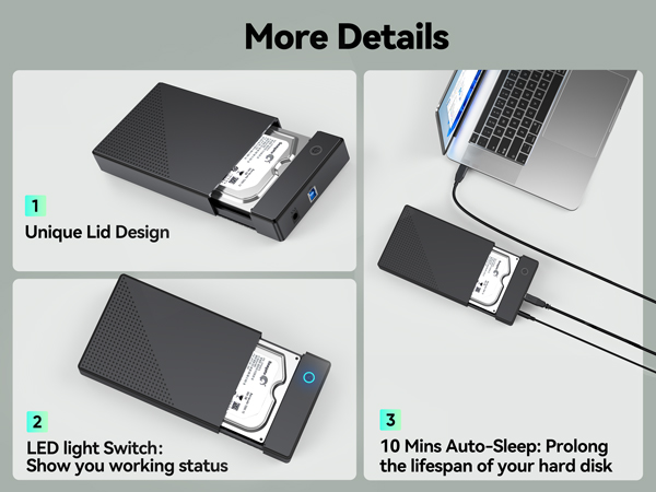 external hard drive enclosure 3.5