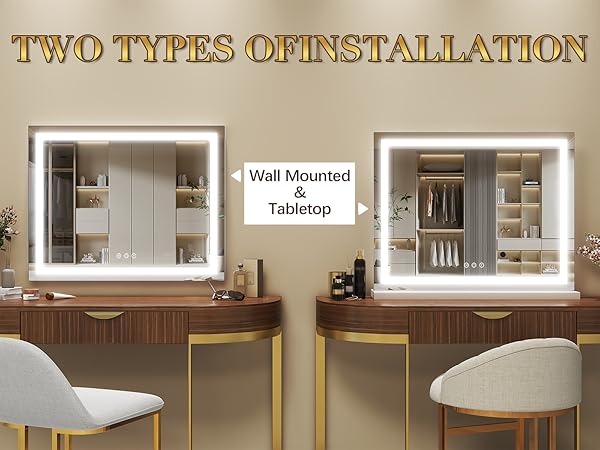 light vanity mirror mounted mountable led vanity mirrors table top lighted vanity mirror