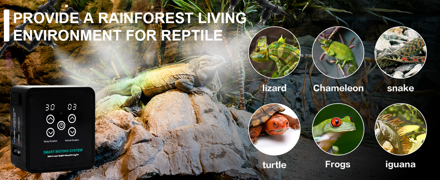 reptile fogger snake humidifier lizard mister reptile reptiles humidifier Reptile Mister Humidifier
