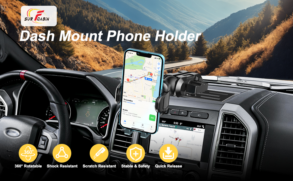 For 2015-2020 F-150 ford phone holder mount
