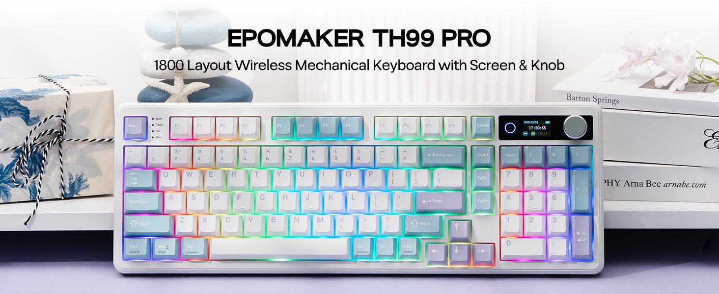 EPOMAKER TH99PRO Wireless Gaming Keyboard