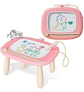 Kikidex Magnetic Drawing Board, Toddler Girl Toys for 1-2 Year Old, Doodle Board Pad Learning and...