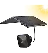 Solar Panel Compatible with Blink Outdoor &amp; Blink (3rd Gen), Built-in 5000mAh Rechargeable Batter...