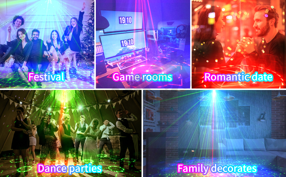 Wireless DJ Party Lights