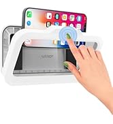 URROY Shower Phone Holder Waterproof One-Touch Open Shower Phone Case Anti-Fog &amp; Sensitive Touchs...