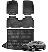 SMABEE Floor Mats Cargo Liner for 2024 2025 Chevrolet Chevy Blazer EV All Weather Floor Liners fo...