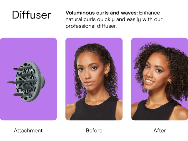 Conair infiniti pro hair dryer professional ceramic for less frizz with diffuser concentrator