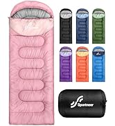 Sportneer Sleeping Bag for Adults &amp; Kids, Cold Weather 3–4 Season Camping Sleeping Bags with 32–6...