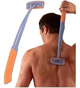 BRO SHAVER 3.0 +6 Blades, Back Shaver for Men (DIY) Back &amp; Body Hair Trimmer. Shave Wet or Dry. U...