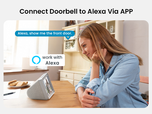 Connect Doorbell to Alexa Via APP
