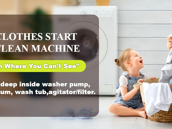 Front Load Washer Machine Cleaner Accessories