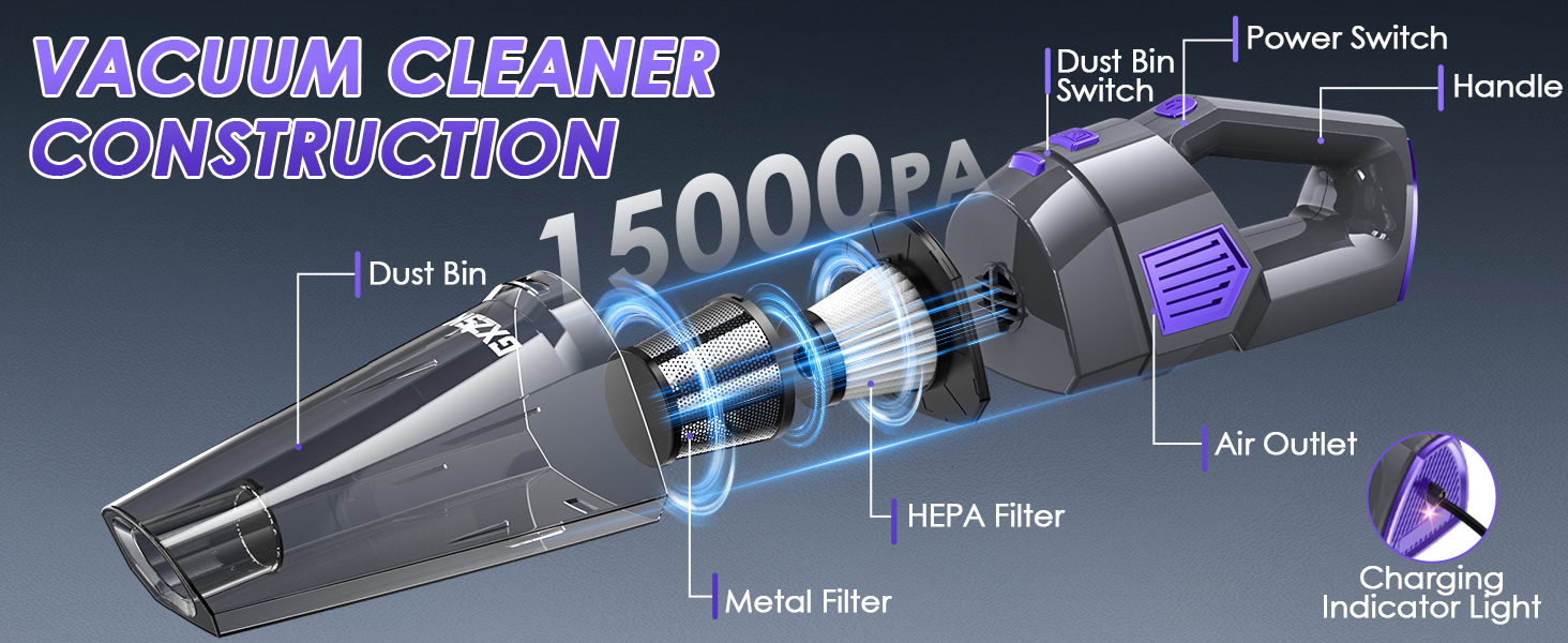 VACUUM CLEANER CONSTRUCTION