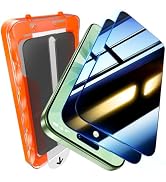 UniqueMe 2 Pack for iPhone 16 Pro/iPhone 17 Privacy Screen Protector - [Military Grade Shatterpro...