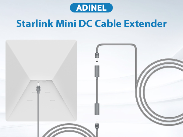 Starlink Mini DC Cable Extender