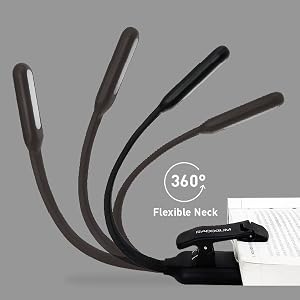 Bend, Twist, Hold The gooseneck stays exactly where you poistion it for hand-free lighting.