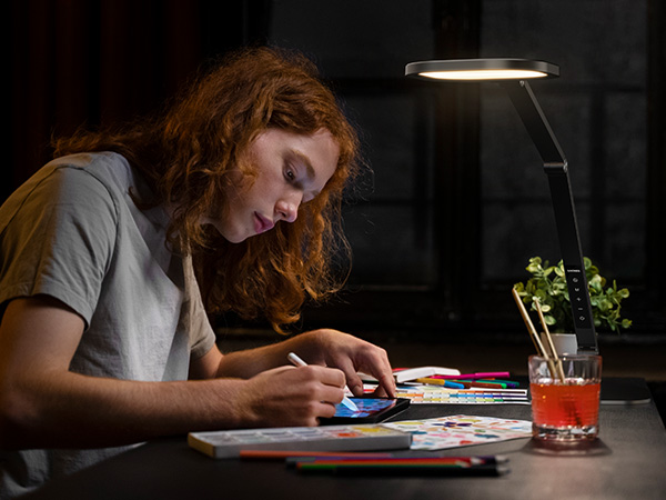 Led Desk Light with Memory Function (Make your work easy)