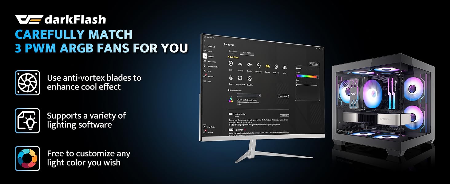 DF-C275P-IBKR3BK ARGB SYNC