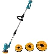 Electric Spin Scrubber Extra Long Foldable Compatible with Makita 18V Battery(Tool Only),Cordless...