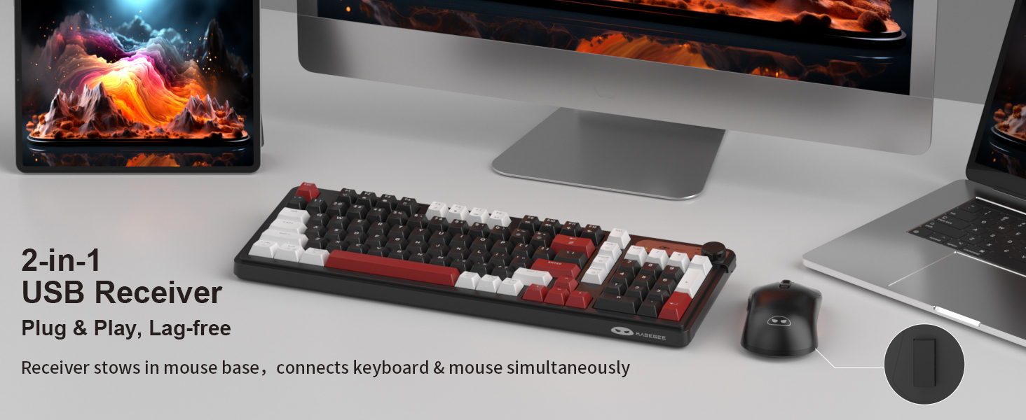 wireless keyboard and mouse combo