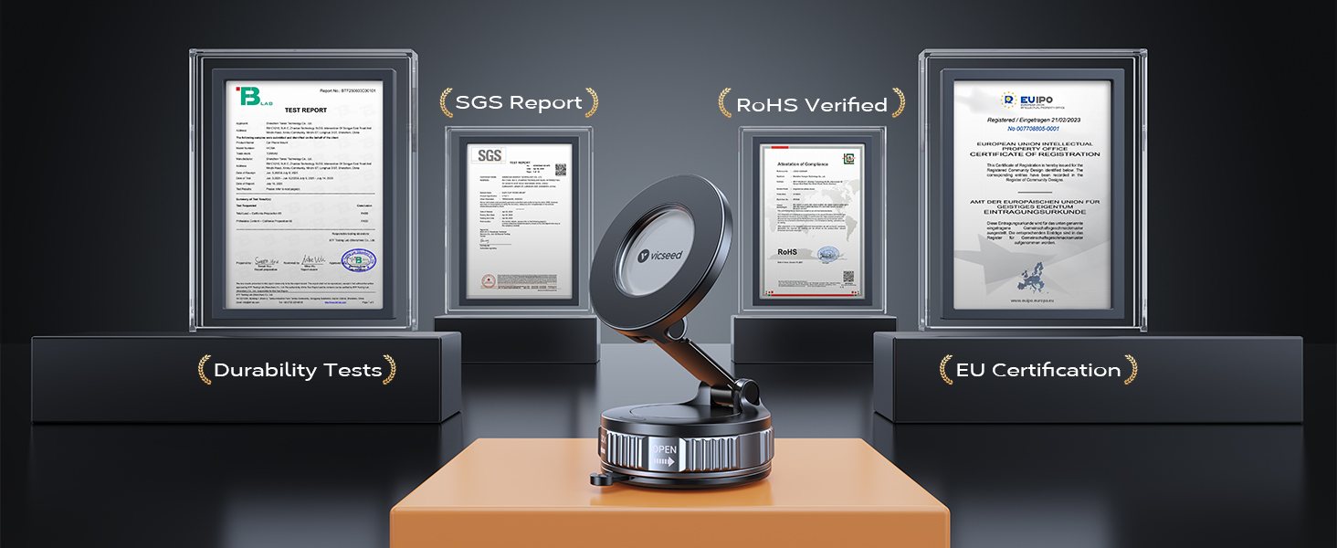 VICSEED magnetic cell phone car mount magnet for phone car mount iphone 16 pro car holder