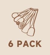 wooden utensils set