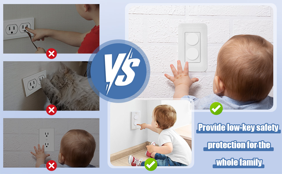 65 Pcak Outlet Plug Covers