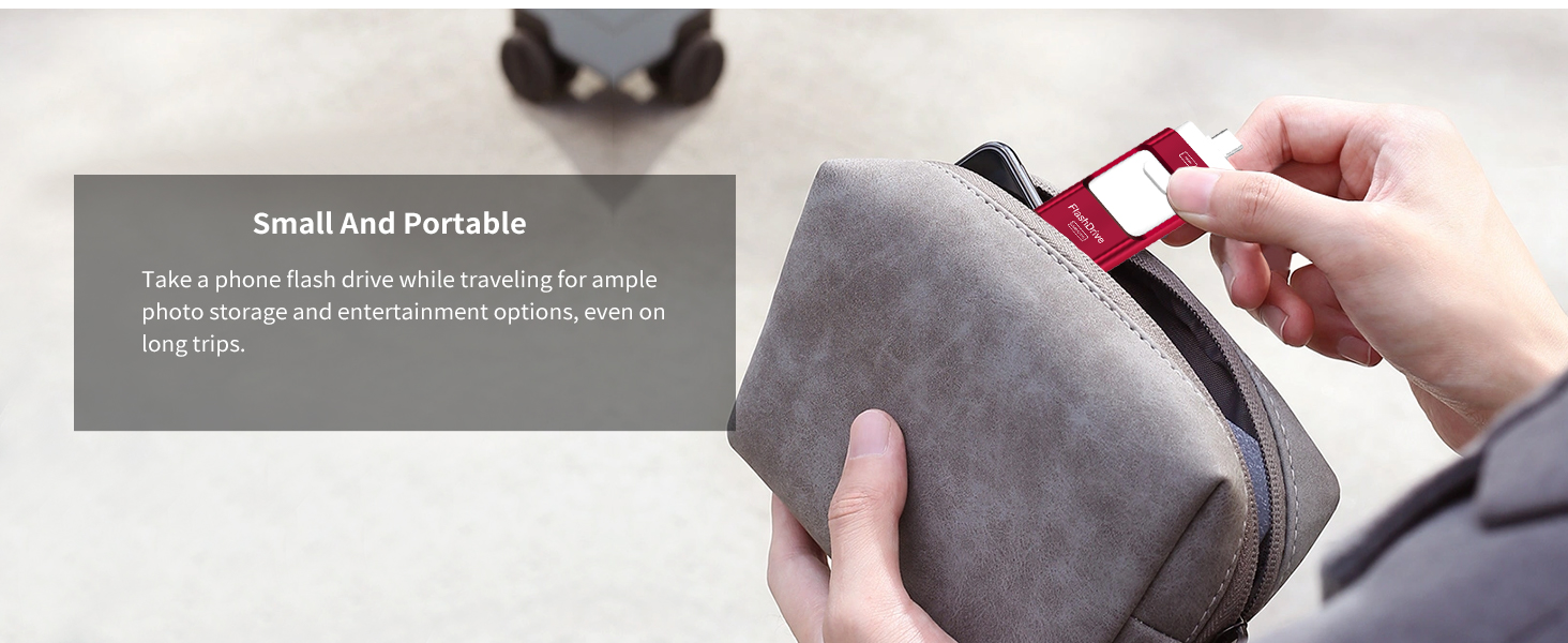 iphone storage flash drive for photos