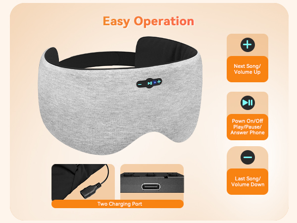 noise cancelling sleep mask