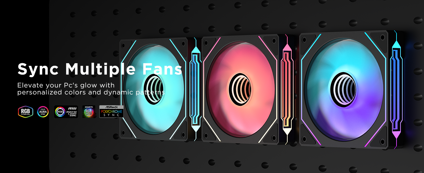 Jungle Leopard Prism4 Pro 120mm PC Blade ARGB
