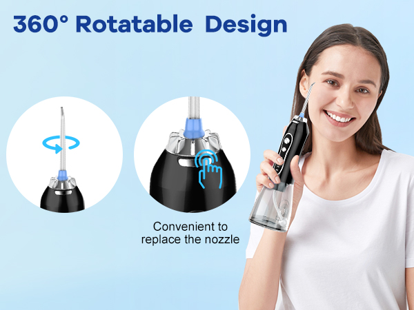 360 rotatable nozzle design