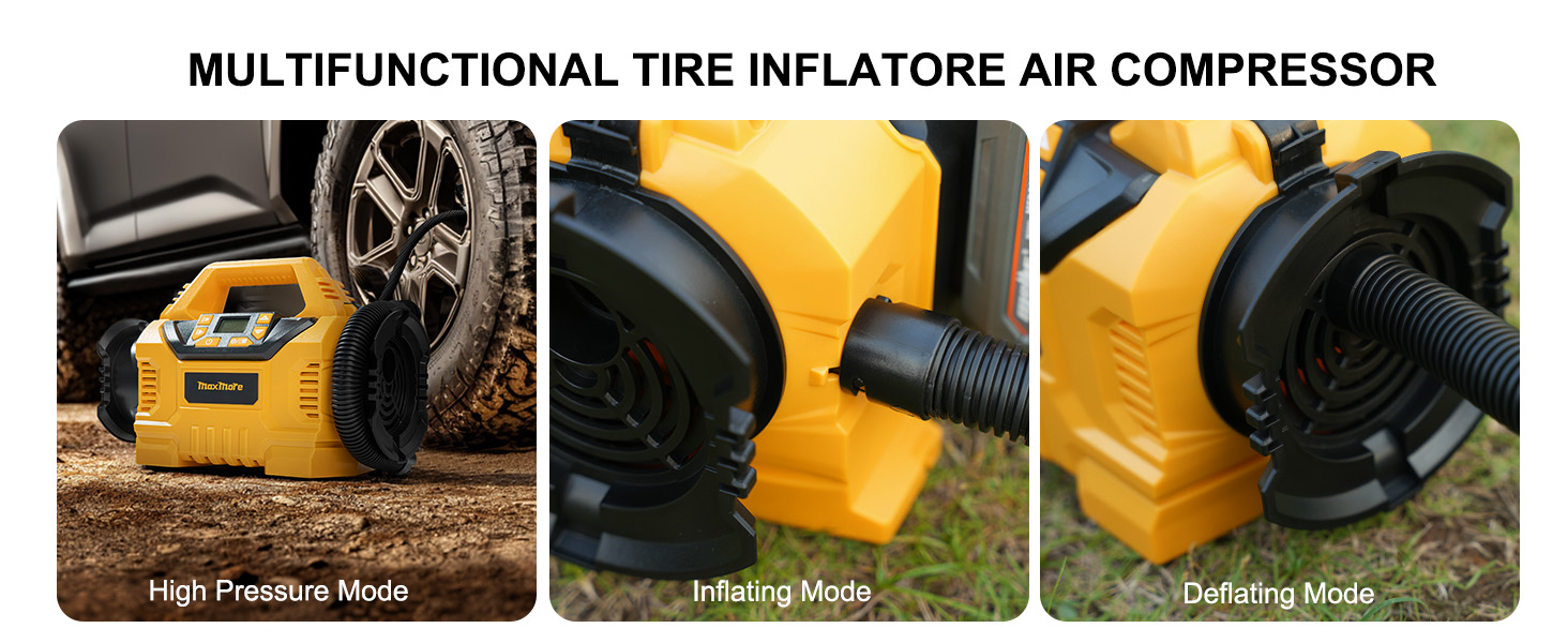 MULTIFUNCTIONAL TIRE INFLATOR