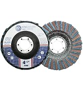 Benchmark Abrasives 4-1/2" T27 Interleaf Angle Grinder Flap Discs for Blending, Grinding, Sanding...