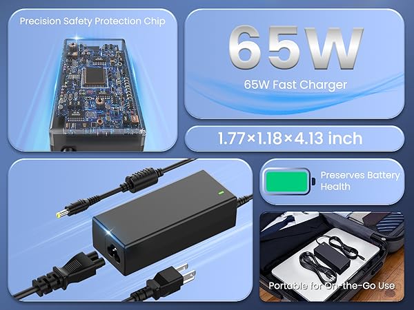 65W laptop charger