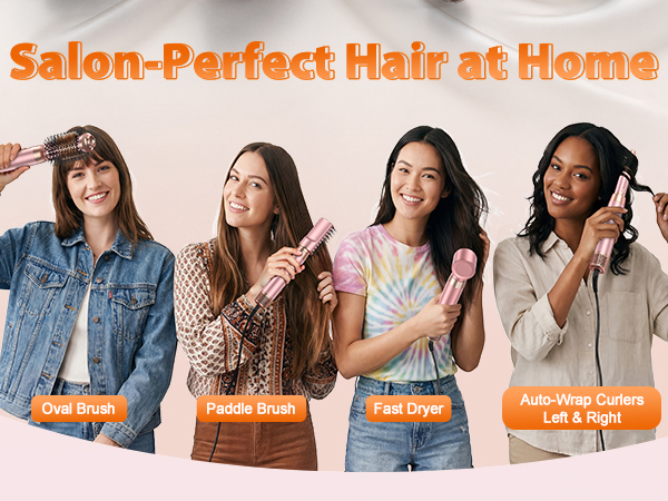 5 IN 1 blow dryer brush