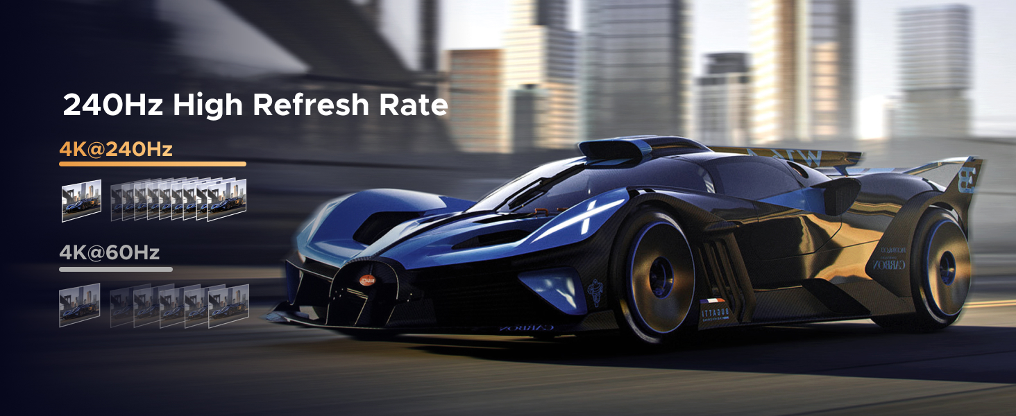 240Hz High Refresh Rate