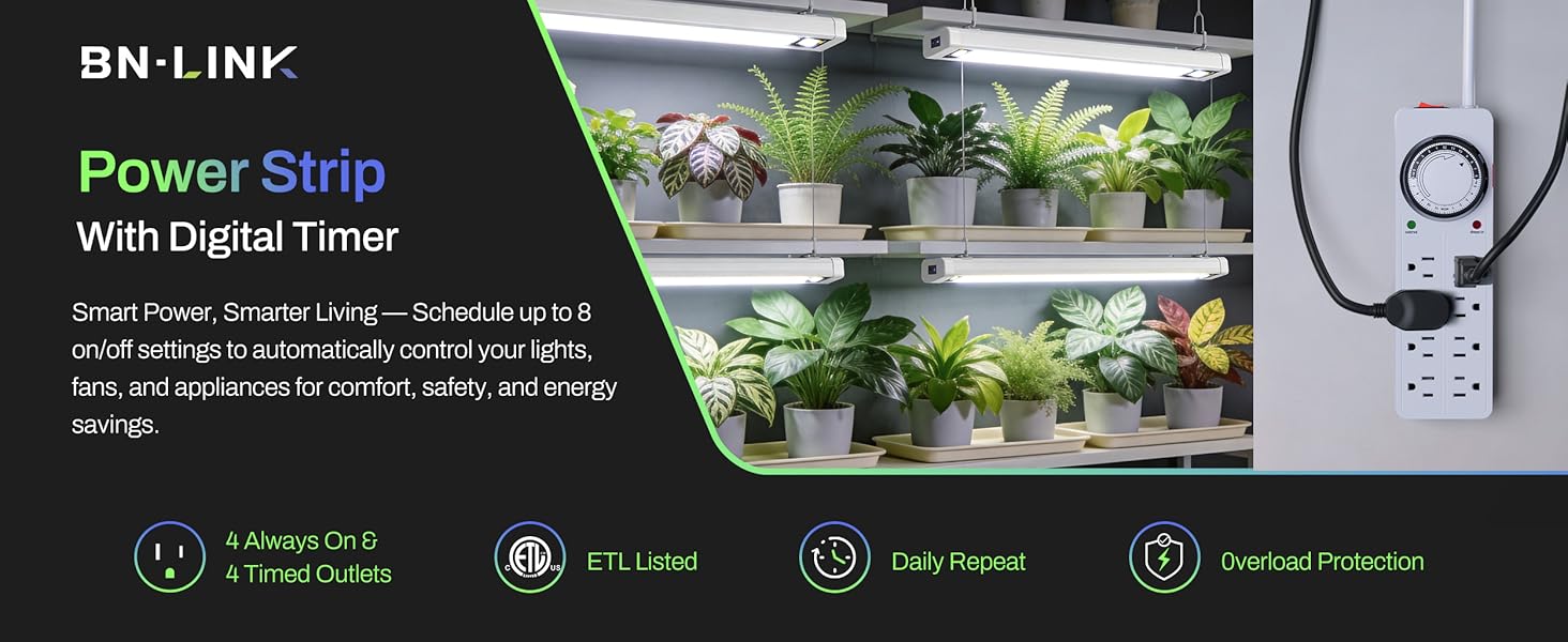 power strip with timer