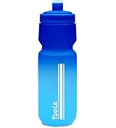 TooLe bicycle squeeze water bottle, 24 ounces, suitable for mountain road bikes, bike frames, lea...