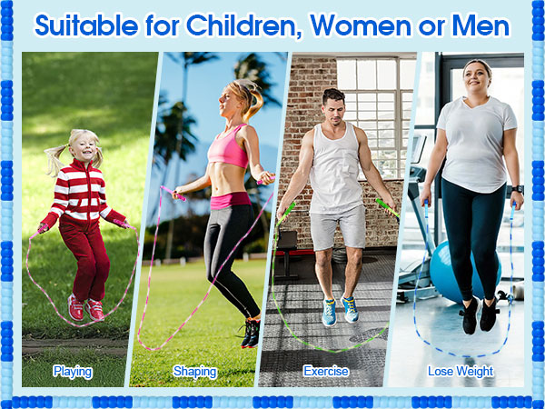 kids jumping ropes