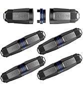 VCELINK IP68 Blank Waterproof RJ45 Coupler Box Interchangeable, Outdoor Keystone Module Cover, Co...