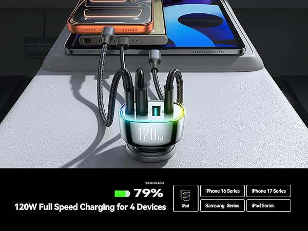 iPhone 16 car charger iphone 17 pro car charger