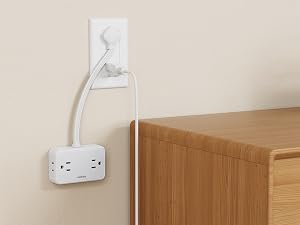 flat short extension cord
